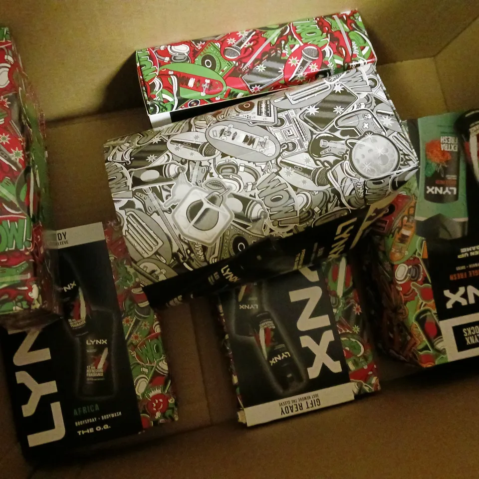 APPROX 14 ASSORTED LYNX GIFT SETS 