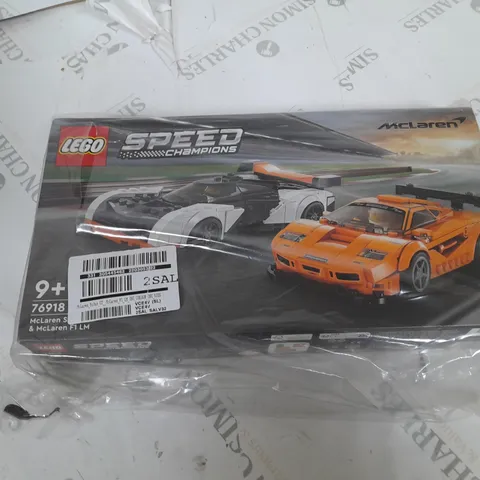 LEGO MCLAREN SET SPEED CHAMPIONS 76918