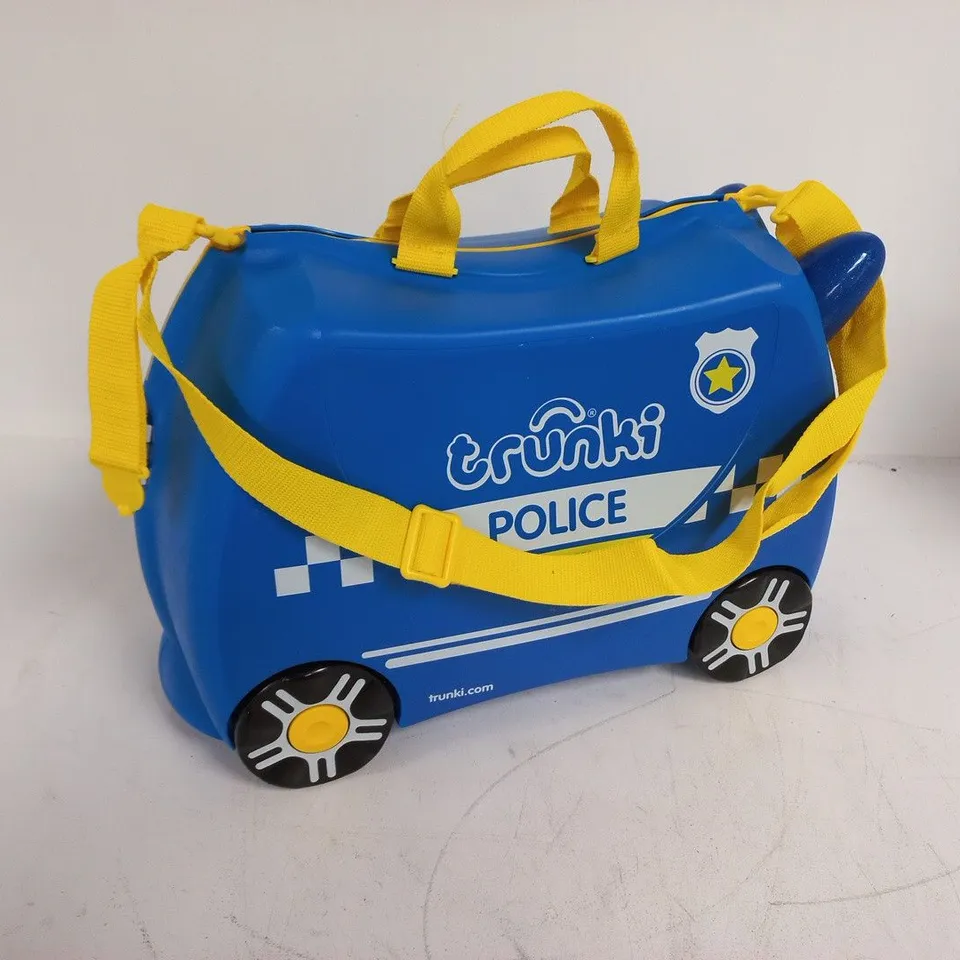 UNBOXED TRUNKI POLICE THEMED LUGGAGE CASE