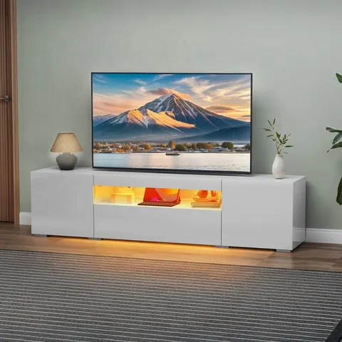 BOXED CALIONNA TV STAND FOR TVS UP TO 78" (1 BOX)