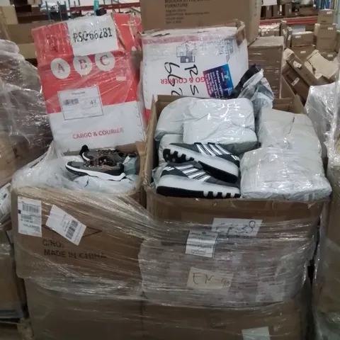 PALLET CONTAINING LARGE QUANTITY OF NBRANDED CHILDREN'S TRAINERS