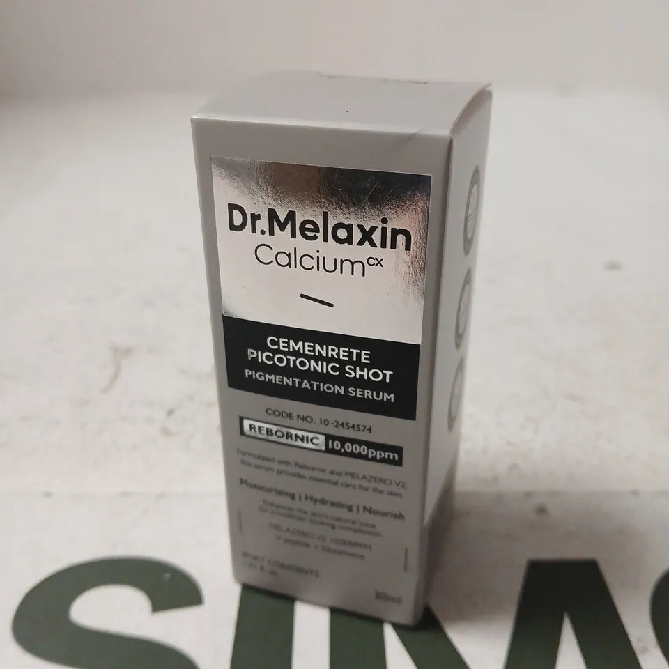 SEALED DR.MELAXIN CEMENRETE PICOTONIC SHOT CALCIUM AMPOULE 30ML 
