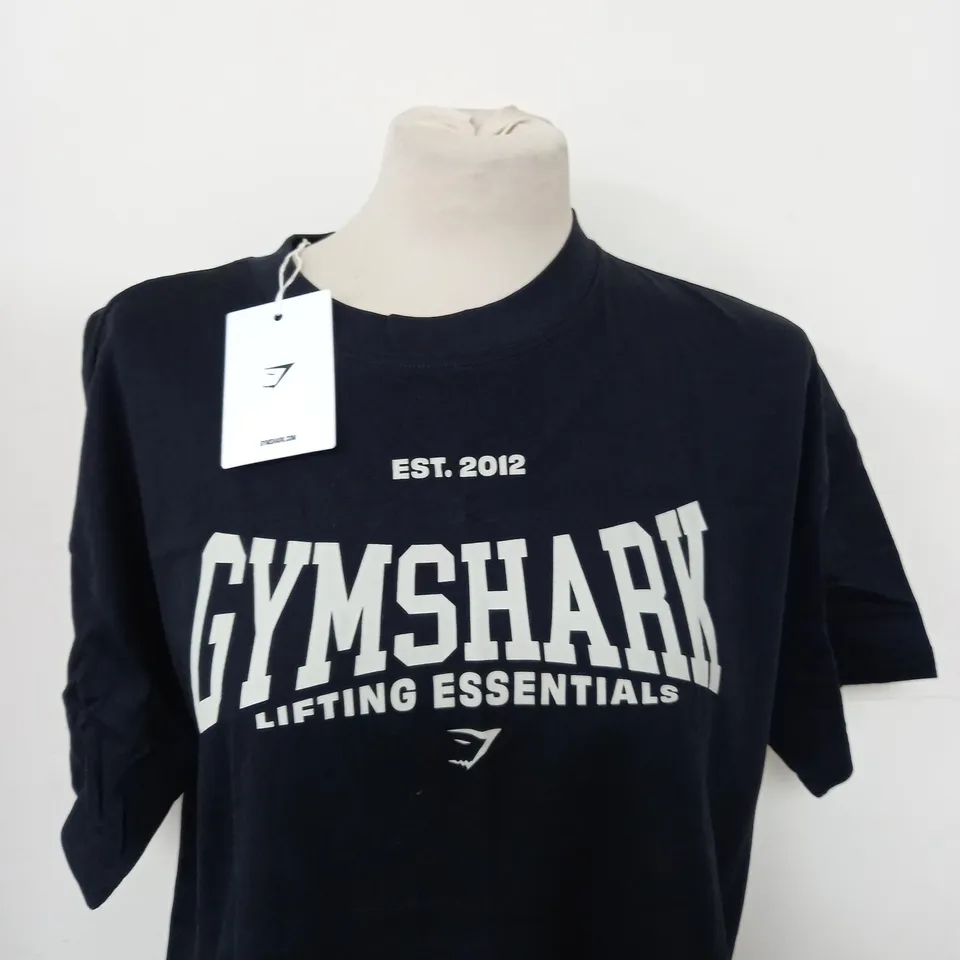 GYMSHARK LIFTING ESSENTIALS OVERSIZED T-SHIRT SIZE S