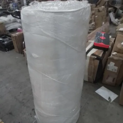 BAGGED 135CM ROLLED HYBRID NATURAL OPEN COIL MEMORY FOAM MATTRESS
