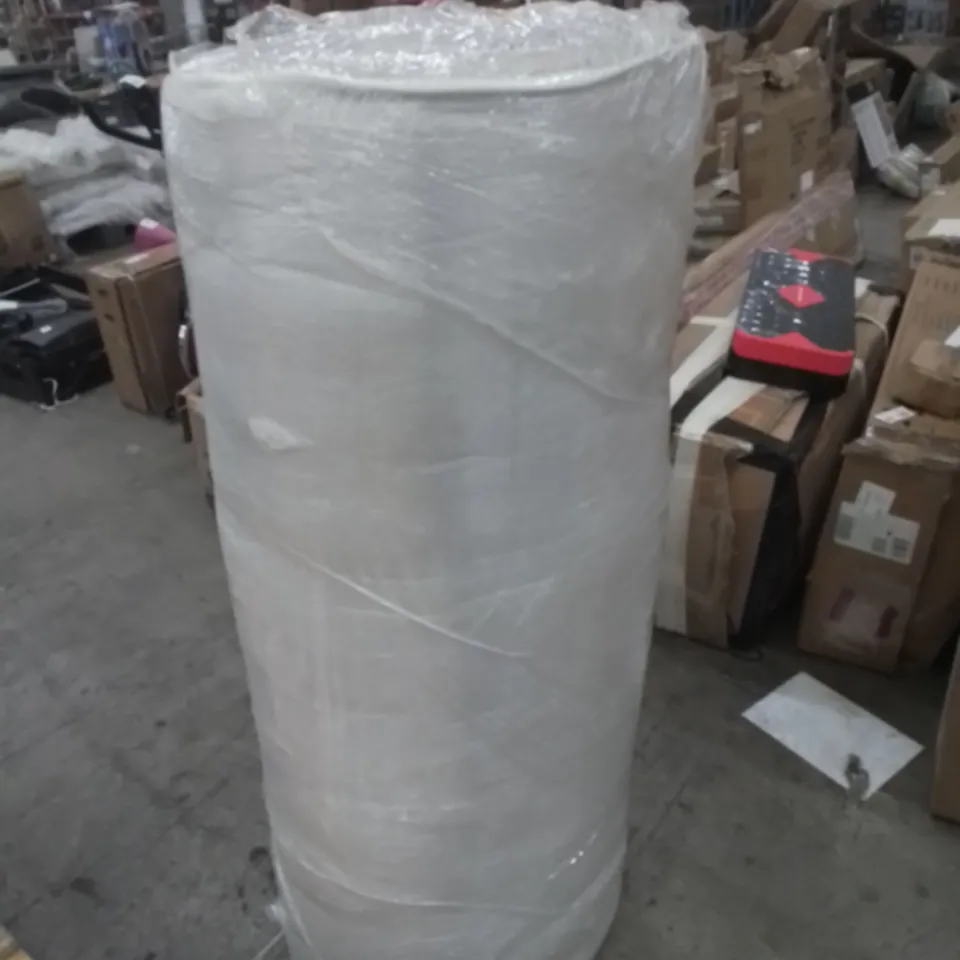 BAGGED 135CM ROLLED HYBRID NATURAL OPEN COIL MEMORY FOAM MATTRESS