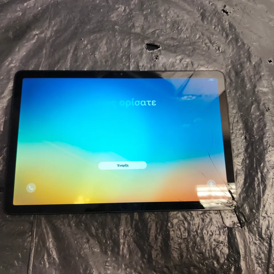 SAMSUNG TABLET – ANDROID, SCREEN ON IN IMAGE - SM-X216B