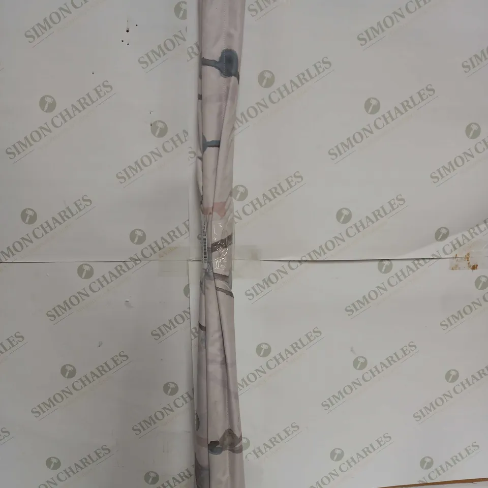 TWO ROLLER BLINDS PAINTED WILLOW & BLACKOUT PRINTED 87cm RRP £30