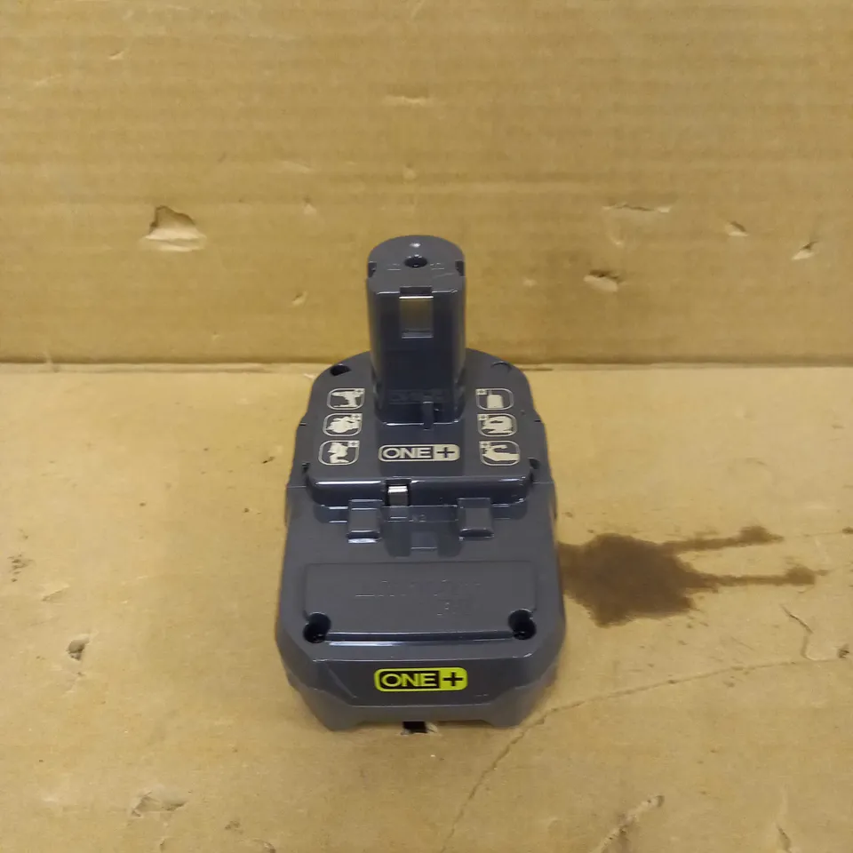 RYOBI ONE+ LITHIUM 18V BATTERY 