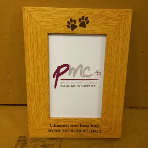 PERSONALISED PET PRINT PHOTO FRAME