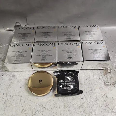 LOT OF 8 LANCOME LIQUID CUSHION COMPACT SPF 50 SUNSCREEN IN 110 IVORE 13G