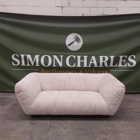 QUALITY DESIGNER ROCHE 3 SEATER OMBRA SAND FABRIC