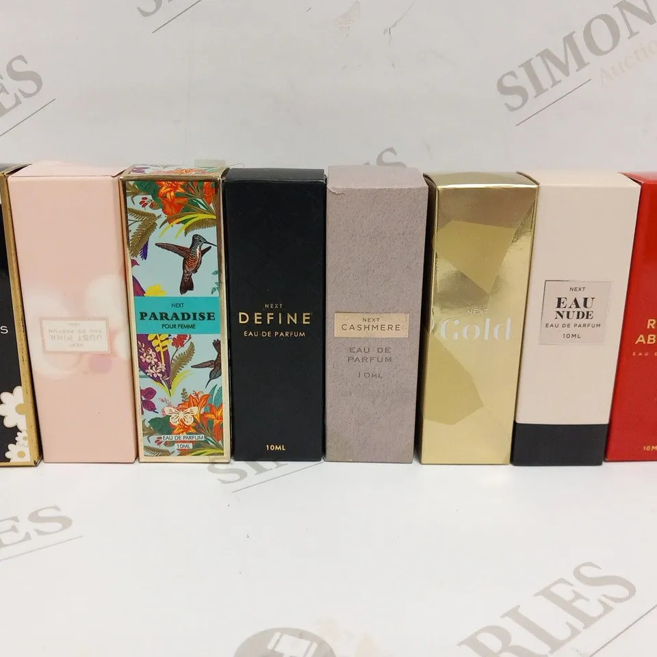 APPROXIMATELY 8 ASSORTED NEXT FRAGRANCES