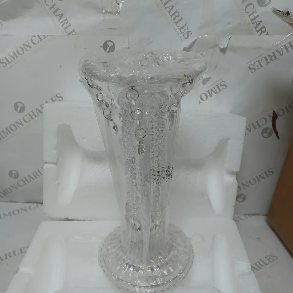 BOXED JULIAN MACDONALD PRE LIT GLASS LIGHT