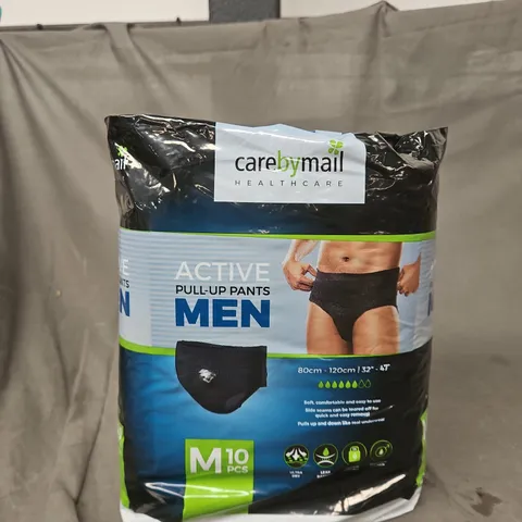 Care By Mail Healthcare Active Pull-Up Pants for Men – Size M (10 pcs)