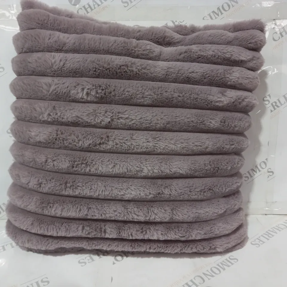 JM BY JULIEN MACDONALD FAUX FUR CUSHION