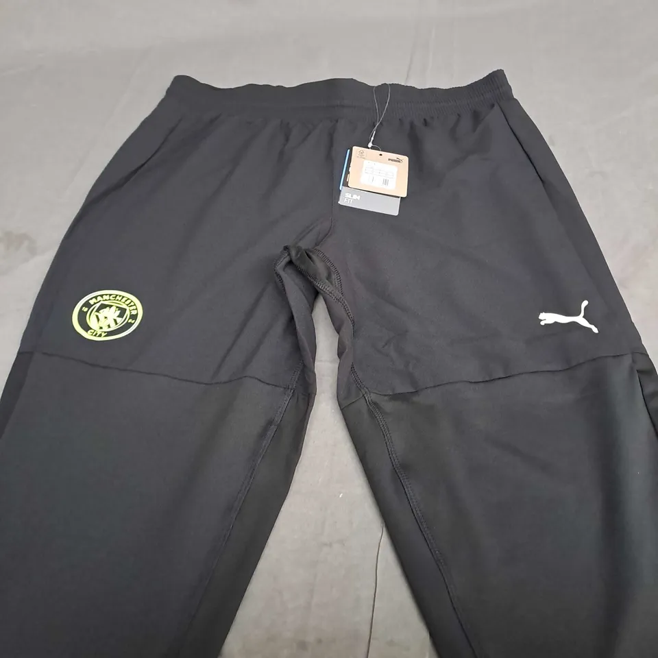 PUMA MANCHESTER CITY TRACKSUIT PANTS - EU MEDIUM
