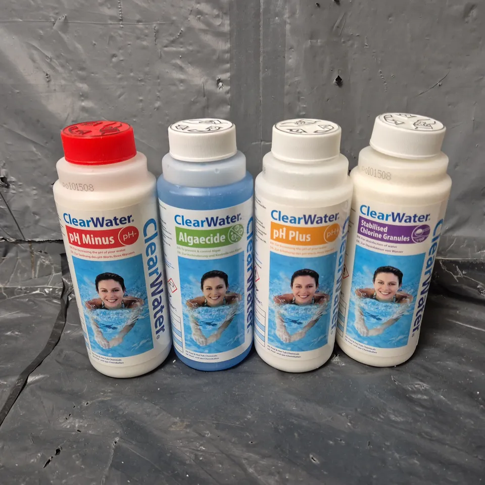 BOXED CLEAR WATER POOL STARTER KIT - COLLECTION ONLY