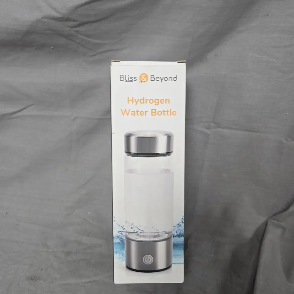 BLISS & BEYOND HYDROGEN WATER BOTTLE – BOXED