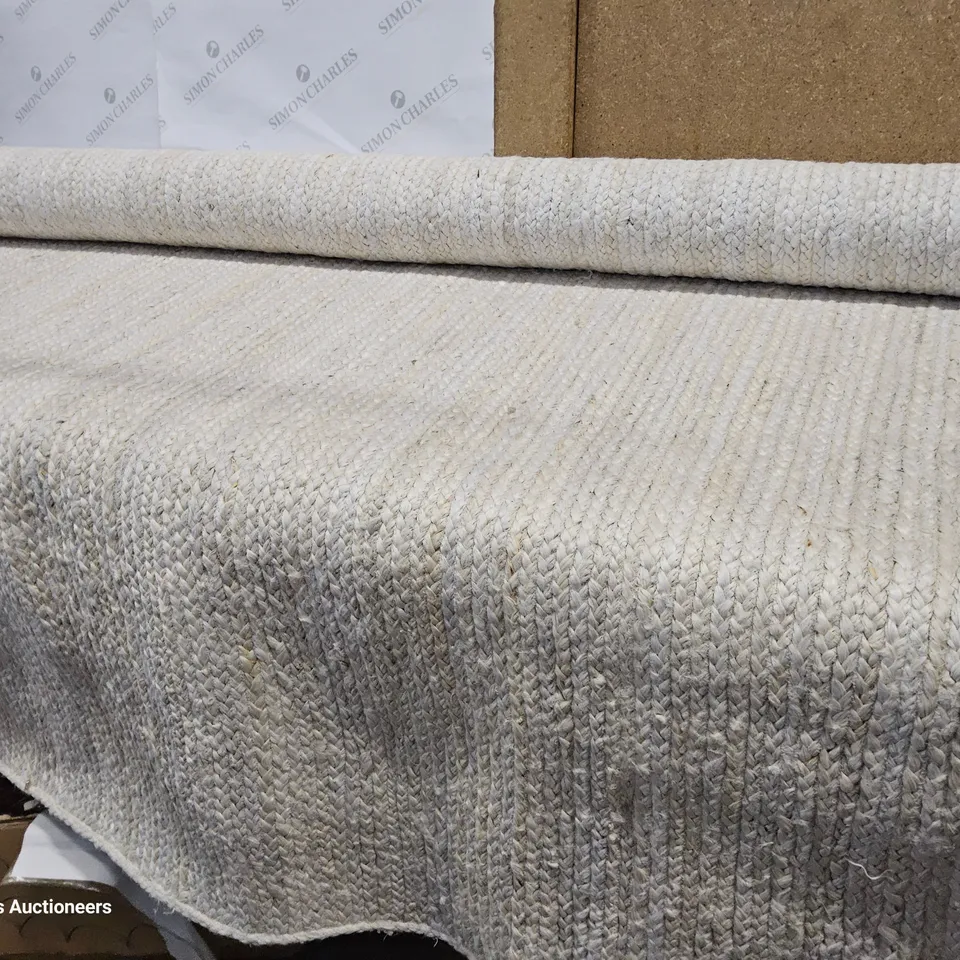 MARGOT HAND BRAIDED NATURAL RUG 6' × 9'
