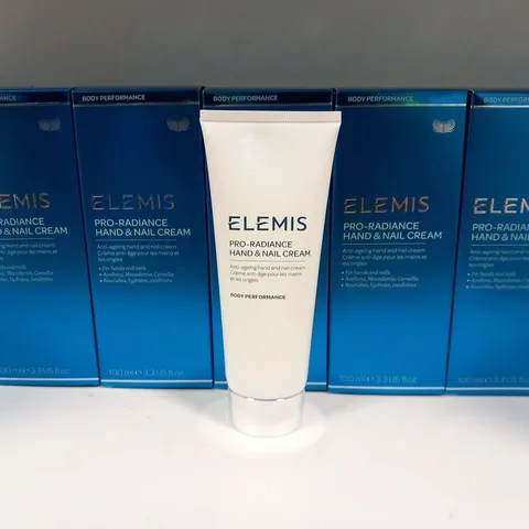 APPROXIMATELY SIX ELEMIS PRO-RADIANCE HAND AND NAIL CREAM 100ML