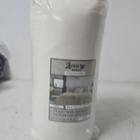 BAGGED LUXURY SNUGGLE FLEECE DUVET SET - DOUBLE