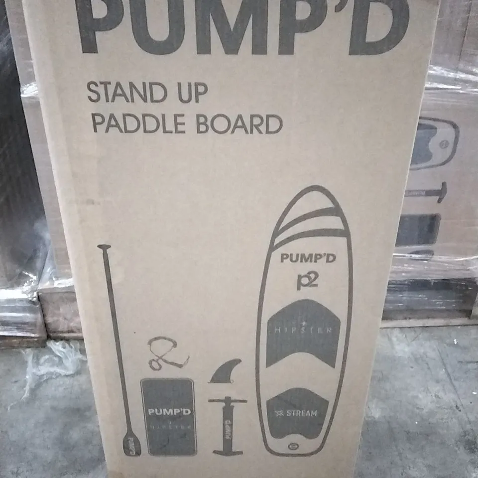 BOXED PUMP'D STAND UP PADDLE BOARD 