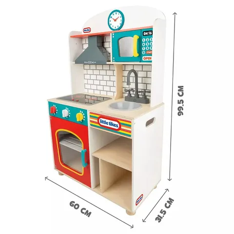 BOXED LITTLE TIKES WOODEN KITCHEN