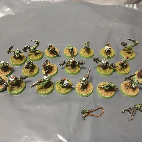 LOT OF 19 GOBLIN HAND PAINTED FIGURINES