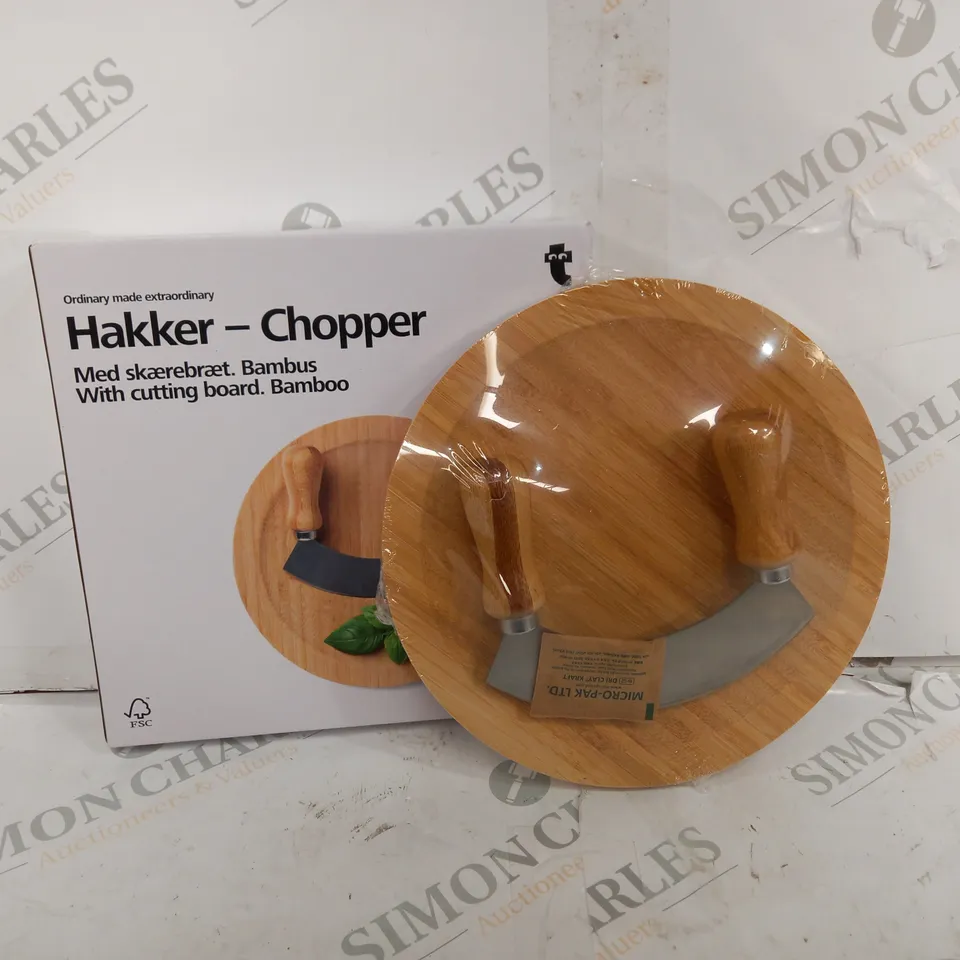 BOXED HAKKER-CHOPPER BAMBOO CUTTING BOARD