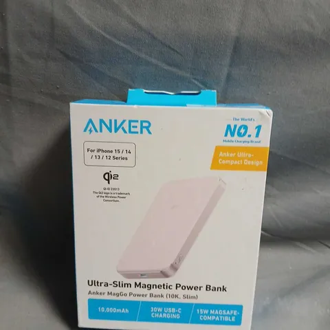 ANKER ULTRA-SLIM MAGNETIC POWER BANK