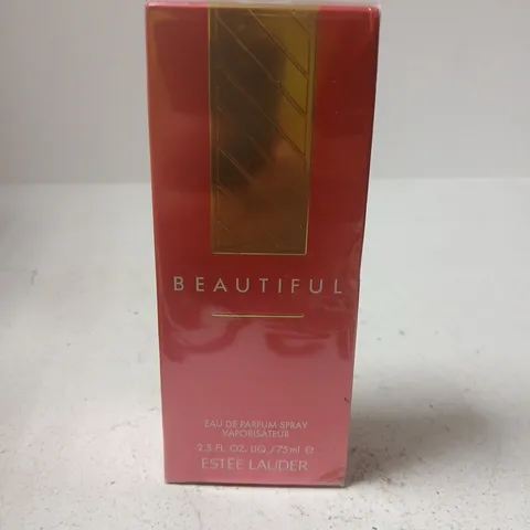 BOXED AND SEALED ESTEE LAUDER BEAUTIFUL EAU DE PARFUM 75ML SPRAY