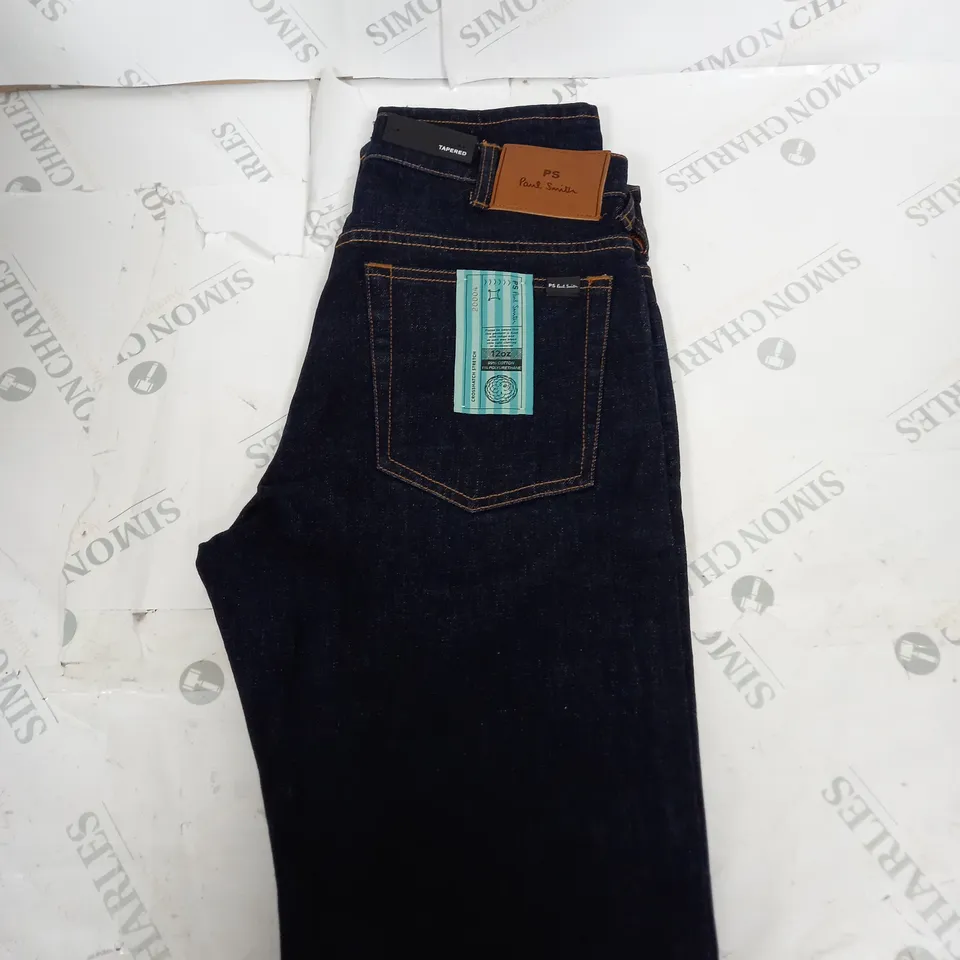 PAUL SMITH TAPERED DENIM JEANS SIZE W28