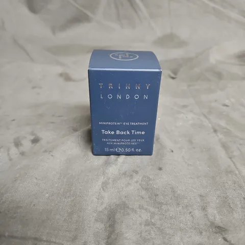 SEALED TRINNY LONDON TAKE BACK TIME MINIPROTEIN EYE TREATMENT 15ML