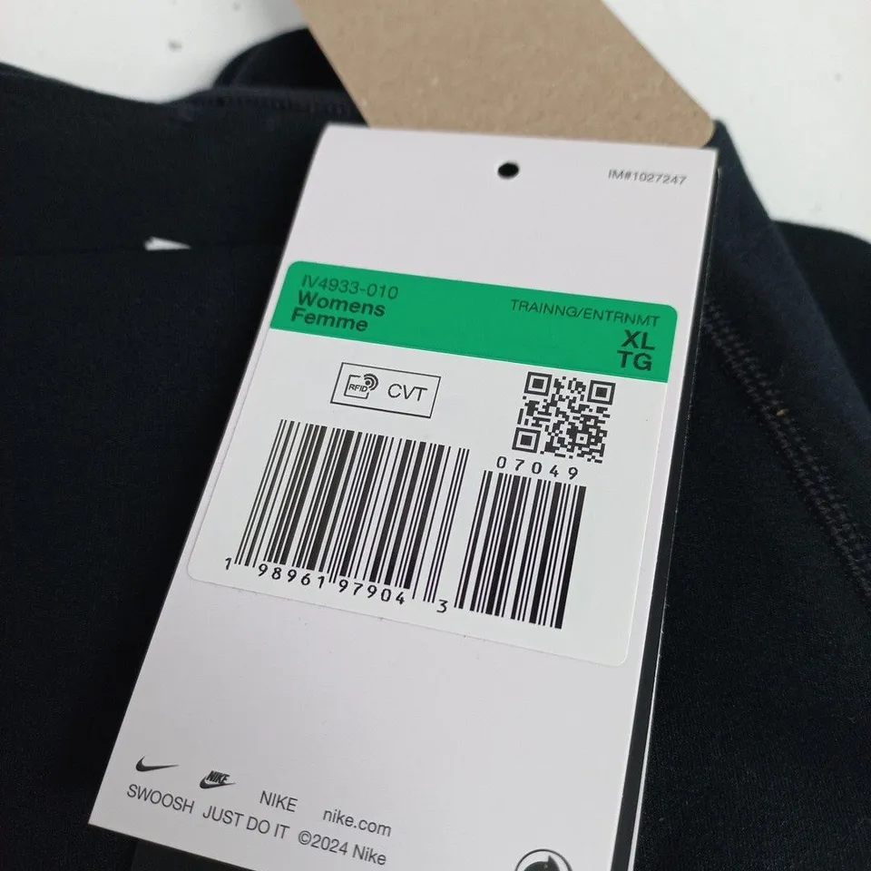 NIKE WOMEN'S BLACK TRAINING LEGGINGS – SIZE XL 