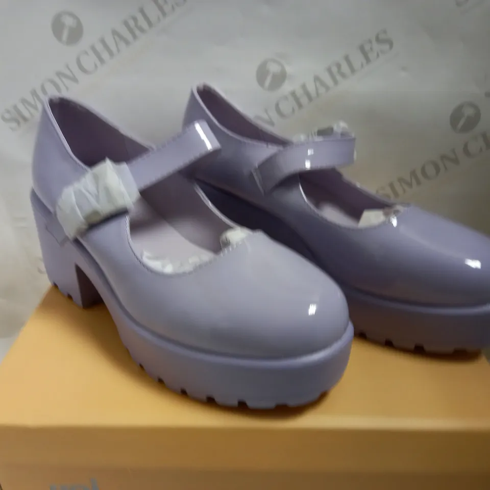 KOI VEGAN TIRE MARY JANES (LILAC NECTAR EDITION) - SIZE 6