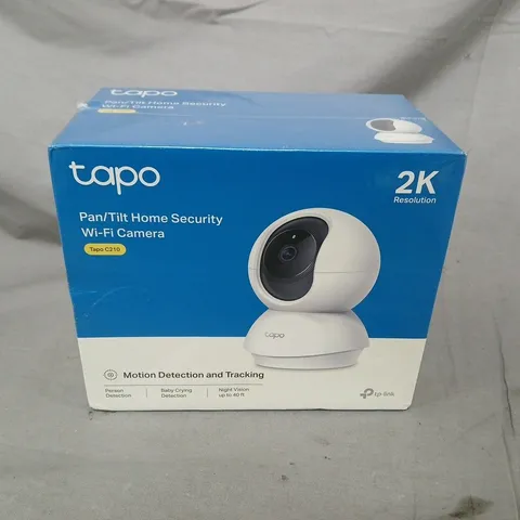 TP-LINK TAPO C210 PAN/TILT HOME SECURITY WI-FI CAMERA – 2K (BOXED)