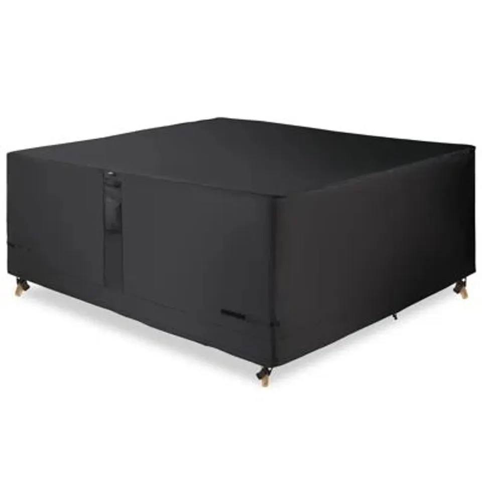 BOXED OUTDOOR PATIO DINING SET COVER