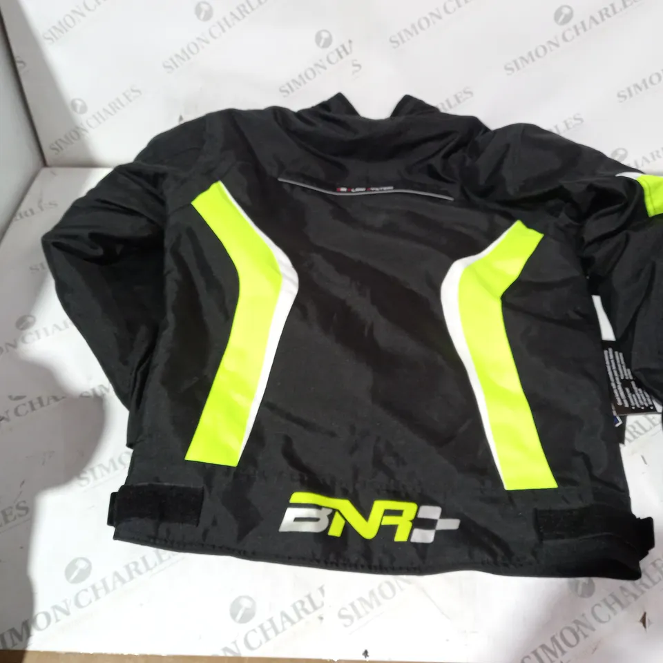 BNR GREEN/BLACK AIR FLOW SYSTEM MOTORBIKE JACKET