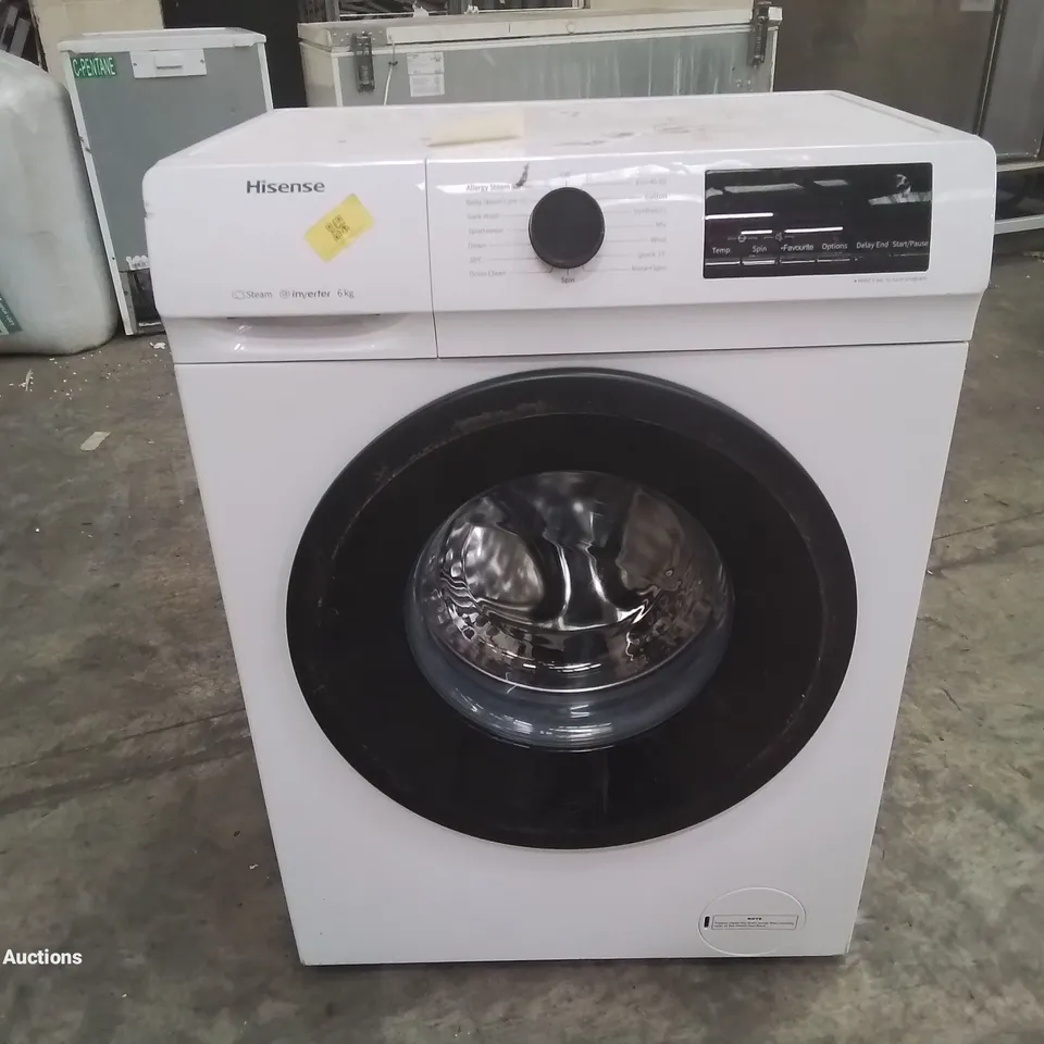 HISENSE FREESTANDING 6KG WASHING MACHINE -collection only-
