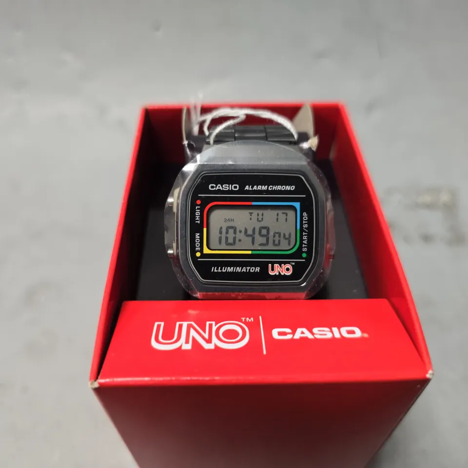 BOXED CASIO UNO DIGITAL WATCH