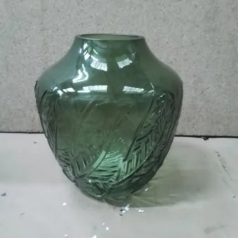 BOXED CORIE SMALL BOTANICAL GLASS VASE