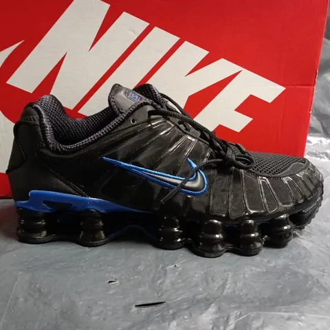 BOXED NIKE SHOX TL TRAINERS IN BLACK - UK 8