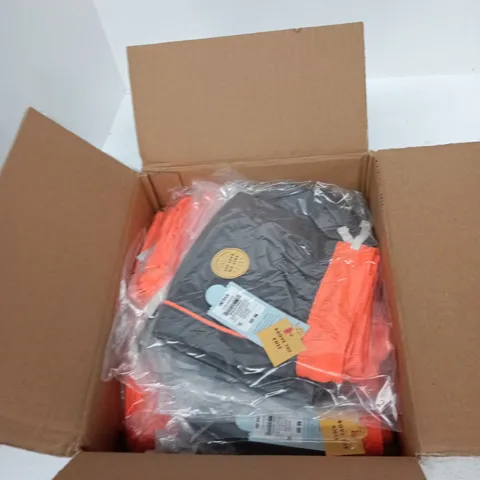 BOX OF APPROXIMATELY 12 CAT AND JACK GRAY SWIM SHORTS IN ASSORTED SIZES