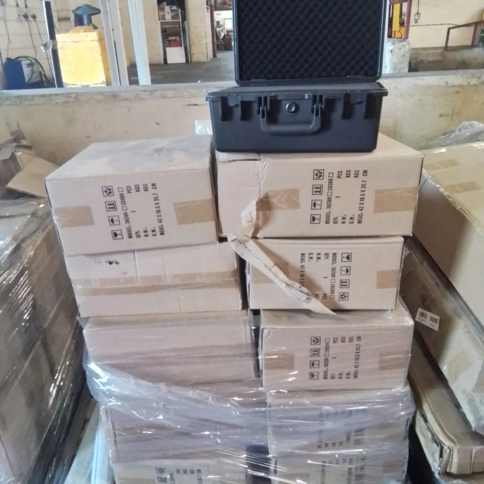 PALLET OF APPROXIMATELY 15 YOUCAN ROBOT WATERPROOF BLACK CARRY CASES