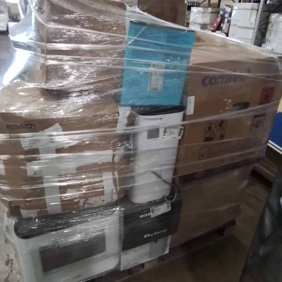 PALLET OF APPROXIMATELY 13 UNPROCESSED RAW RETURN HOUSEHOLD AND ELECTRICAL GOODS TO INCLUDE;