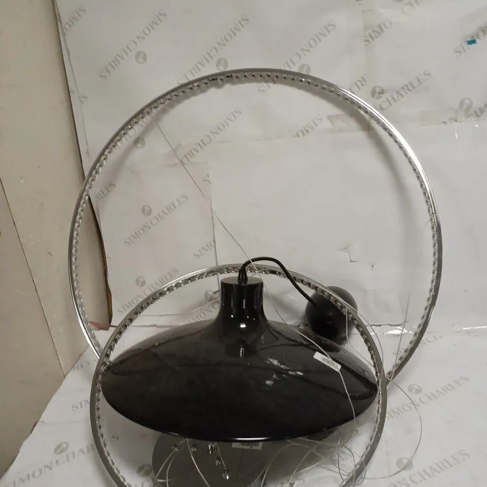 JOHN LEWIS BLACK CELLING LIGHT