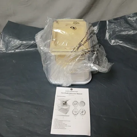 COOK'S ESSENTIALS 4 IN 1 PUSHER WITH 2.6L CONTAINER BOXED