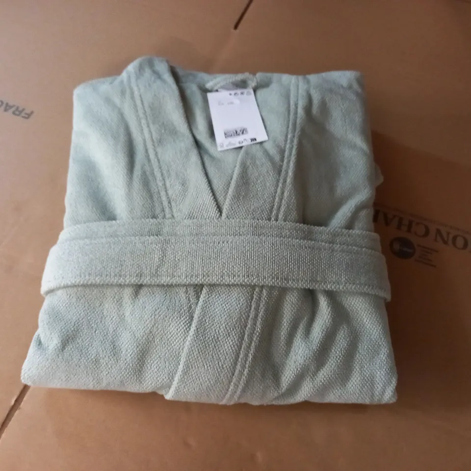 H&M MINT GREEN DRESSING GOWN - EUR L/XL