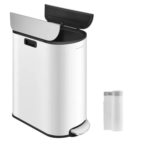 BOXED SONGMICS DOUBLE KITCHEN BIN