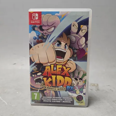 NINTENDO SWITCH GAME ALEX KIDD THE MIRACLE WORLD DX